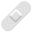 Adhesive Bandage emoji, Google design