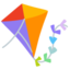 Kite emoji, Google design