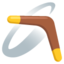 Boomerang emoji, Google design