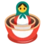 Nesting Dolls emoji on Android