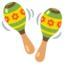 Maracas emoji on Android