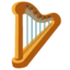 Harp emoji, Google design