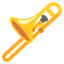 Trombone emoji on Android