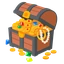Treasure Chest emoji on Android