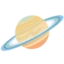 Ringed Planet emoji on Android
