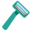 Razor emoji, Google design