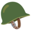 Military Helmet emoji, Google design