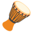 Long Drum emoji, Google design