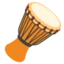 Long Drum emoji on Android