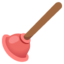Plunger emoji, Google design