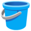 Bucket emoji, Google design
