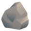 Rock emoji, Google design