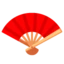 Folding Hand Fan emoji on Android