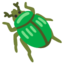Beetle emoji, Google design