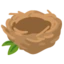 Empty Nest emoji, Google design