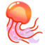 Jellyfish emoji, Google design