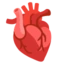 Anatomical Heart emoji on Android