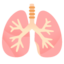 Download Lungs emoji, Google style