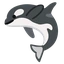 Orca emoji on Android