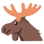 Moose emoji, Google design