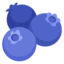 Blueberries emoji on Android