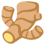 Ginger Root emoji, Google design