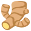 Ginger Root emoji on Android