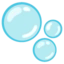 Bubbles emoji on Android