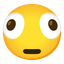 Download Distorted Face emoji, Google style