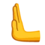 Leftwards Pushing Hand emoji on Android