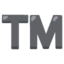 Trade Mark emoji, Google design