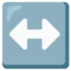 Left-right Arrow emoji, Google design