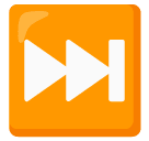 Next Track Button emoji, Google design