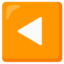 Reverse Button emoji, Google design
