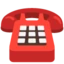 Telephone emoji on Android
