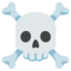 Skull and Crossbones emoji, Google design