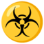 Download Biohazard emoji, Google style