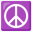 Download Peace Symbol emoji, Google style
