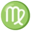 Virgo emoji on Android