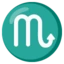 Scorpio emoji on Android