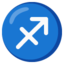 Download Sagittarius emoji, Google style