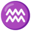 Download Aquarius emoji, Google style