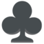 Club Suit emoji, Google design