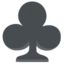 Club Suit emoji on Android