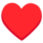 Heart Suit emoji, Google design