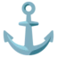 Anchor emoji, Google design