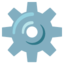 Download Gear emoji, Google style