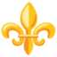 Fleur-de-lis emoji on Android