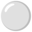 White Circle emoji, Google design