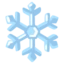 Snowflake emoji on Android